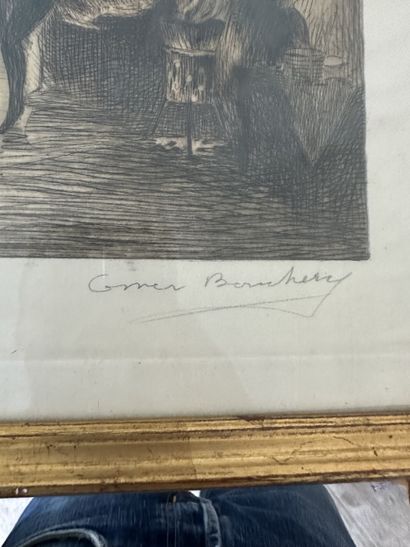 20th century French school, Omer BOUCHERY,
