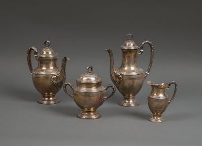 925/°° silver tea and coffee service with...