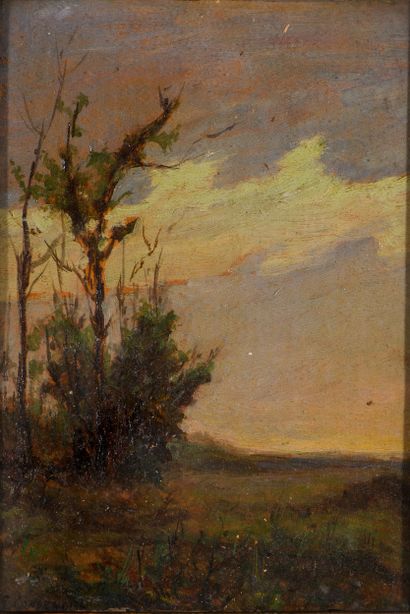 Edmond VAN COPPENOLLE (1846-1914)
Sky effects...