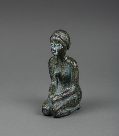 Sylviane FARNOUX-TOPORKOFF (20th-21st century)
Kneeling...