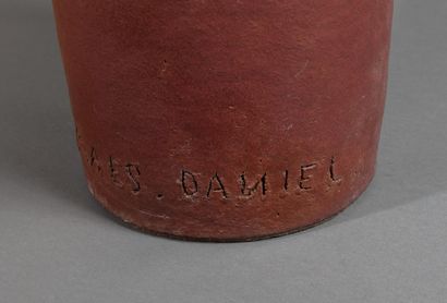 Daniel MAES (20th-21st century) 
Large glazed...