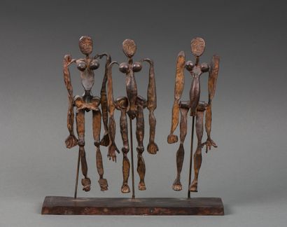 Louis CANE (1943-2024)
Trois grâces filiformes...