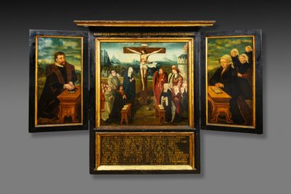 FLEMISH SCHOOL circa 1510 (for the central...
