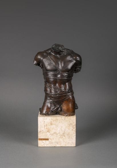 Igor MITORAJ (1944-2014)
Le Grépol, 1978
Brown...