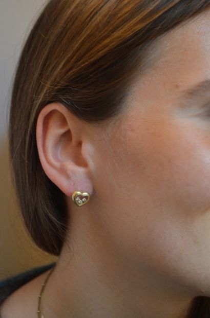 CHOPARD
Boucles d'oreilles modèle «Happy...