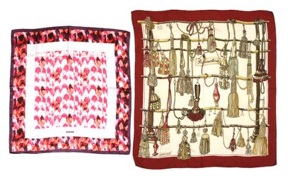 HERMES Paris
Silk square 
entitled 