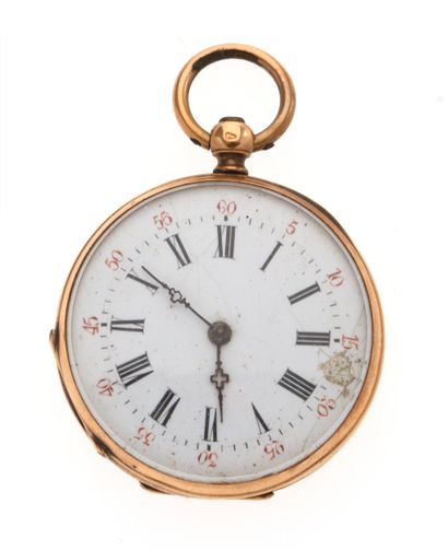Soap box watch
in 18K 750/°° yellow gold,...