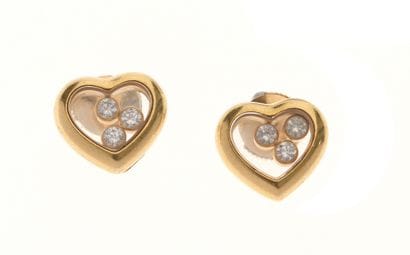 CHOPARD
Boucles d'oreilles modèle «Happy...