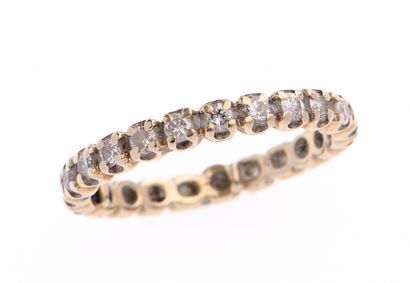 Alliance américaine
en or gris 18k 750°/°°...