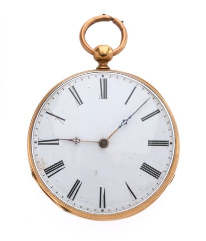 Soap box watch
in 18K 750/°° yellow gold,...