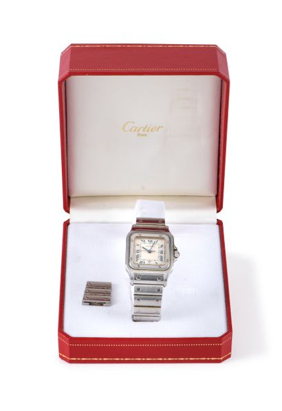 CARTIER 
Santos Galbée, ref. 987901, n° 01989...
