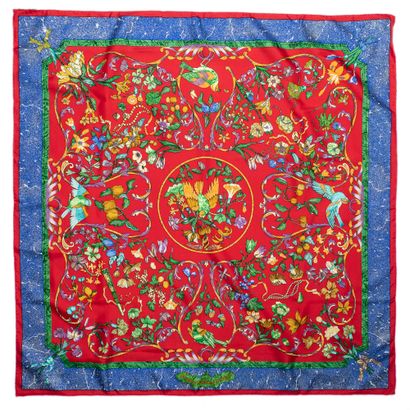 HERMES Paris
Carré en twill de soie intitulé...