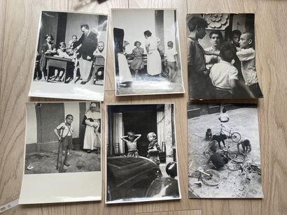 W. KIRCHBERGER Set of 6 reportage PHOTOS...