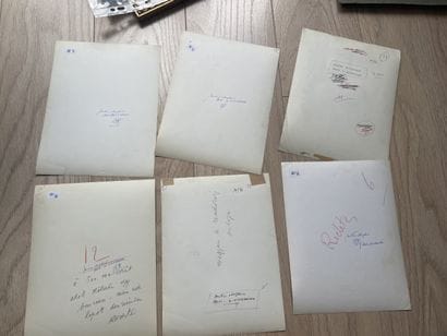 W. KIRCHBERGER Set of 6 reportage PHOTOS...