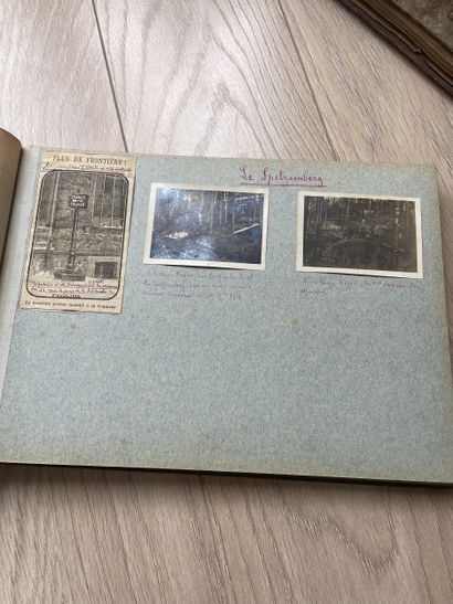 ALBUM of photographs of Captain LANGALERIE...