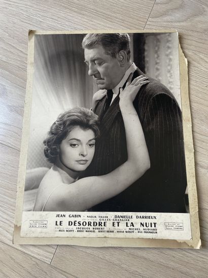 Jean GABIN and Nadja TILLER Large OPERATING...