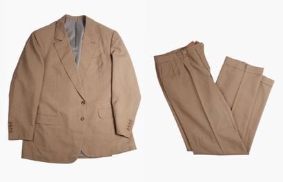 CLAUDE ROUSSEAU, rue Marboeuf Paris
Un costume...