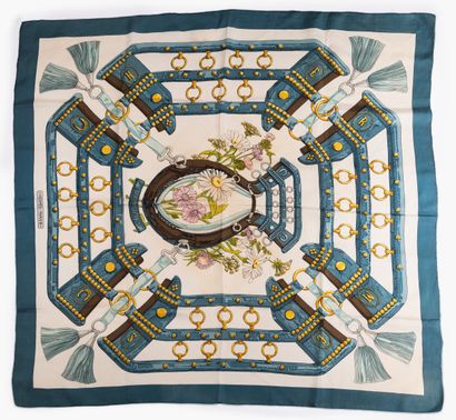 HERMES Paris
Silk square entitled 