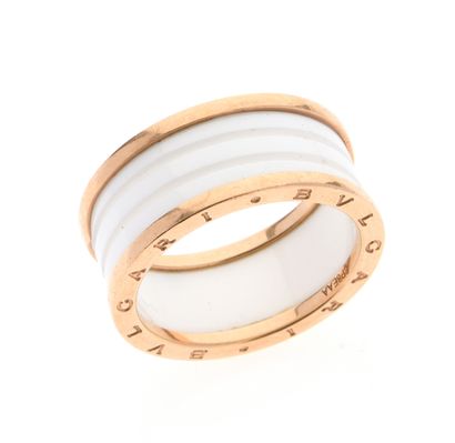 BULGARI
Ring in 18k 750°/°° yellow gold and...