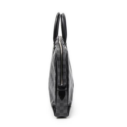 LOUIS VUITTON
Briefcase in graphite checkerboard...