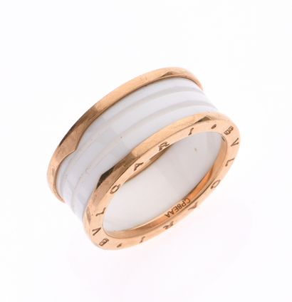 BULGARI
Ring in 18k 750°/°° yellow gold and...