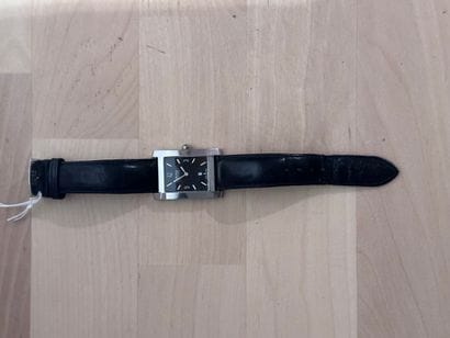 HUGO BOSS 
Steel men's watch, rectangular...