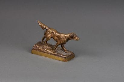 20th century French work 
Spaniel standing...