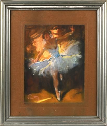 Louis FORTUNEY (1875-1951)
Danseuse
Pastel,...