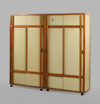André SORNAY (1902-2000)
Pair of ash and...