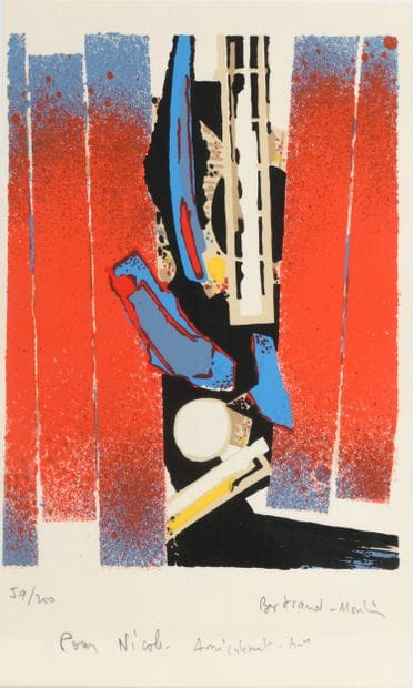 BERTRAND-MOULIN (1944-2006)
Japanese Night,...