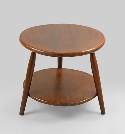 Brazilian work, 1960s
Tripod pedestal table...