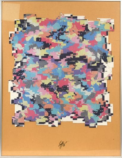 Jean-Marie CHOURGNOZ (1929-2019)
Composition,...