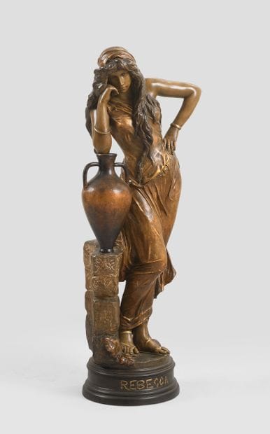 Manufacture Friedrich GOLDSCHEIDER 
Rebecca...