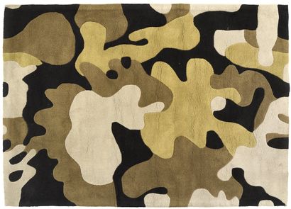 Modern work
Wool carpet with camouflage decoration
200...