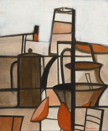 Michel THOMPSON (1921-2007)
Mill
Oil on canvas...