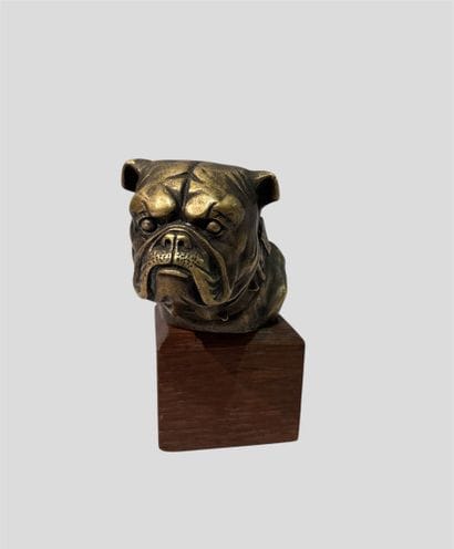 A. DUGES (20th century )
Bulldog
Sculpture...