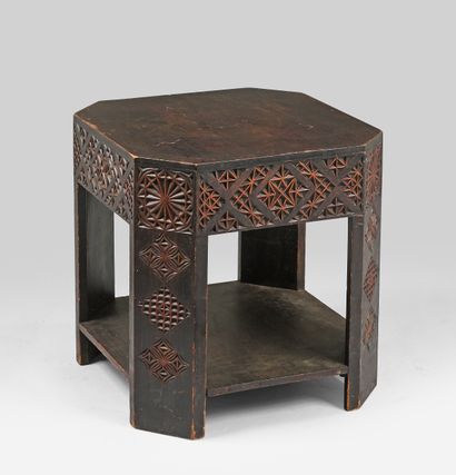 Brutalist work
Coffee table in blackened...