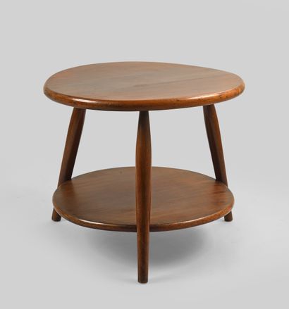 Brazilian work, 1960s
Tripod pedestal table...