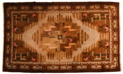 FRENCH work 1930
Rectangular mechanical rug...