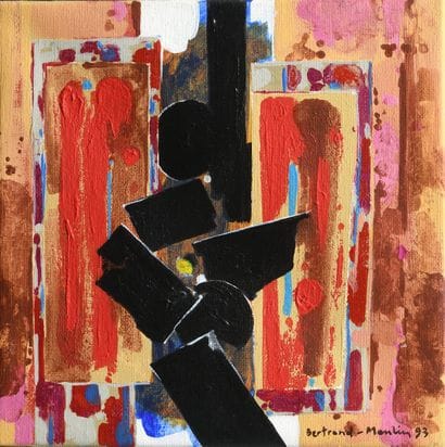 BERTRAND-MOULIN (1944-2006)
Le jeu des ombres...