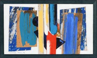 BERTRAND-MOULIN (1944-2006)
La grande Paillotte...