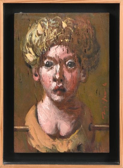 Jörg HERMLE (né en 1936)
La dame de pique...