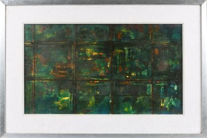 Eugenio DEGANI (1923-2000)
Astrato
Huile...