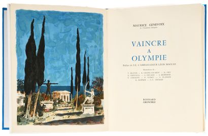 LITTERATURE/ILLUSTRE MODERNE 
GENEVOIX [Maurice]...
