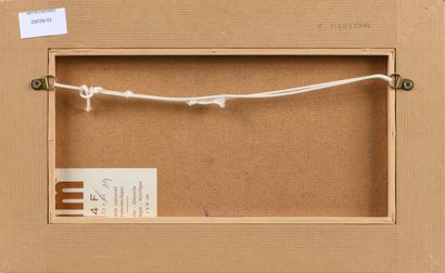 BERTRAND-MOULIN (1944-2006)
Untitled, 1976
Acrylic...