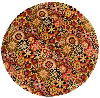 MISSONI
Fleury
Circular polychrome wool carpet...