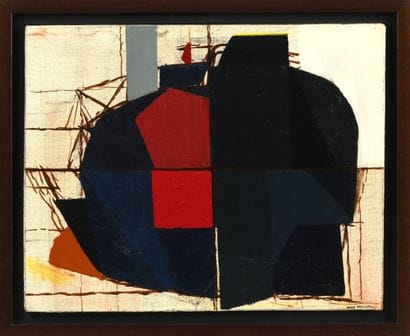 Michel MOUSSEAU (born 1934), 
Elément, 1996
Oil...