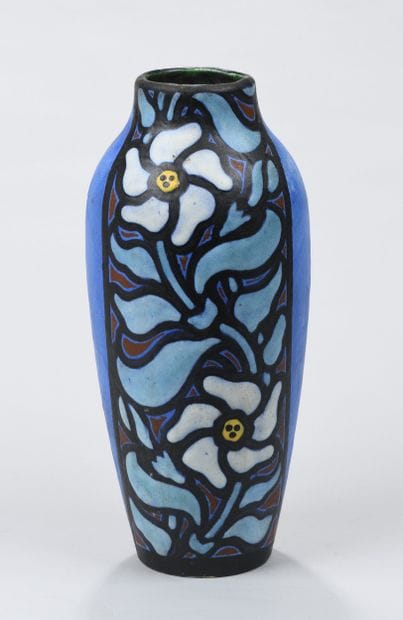 Louis-Auguste DAGE (1885-1961)
Tapered polychrome...