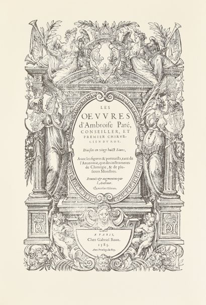 LITTERATURE/ILLUSTRE MODERNE
PARE [Ambroise],...