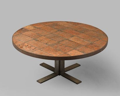 Work from the 1960s
Coffee table, circular...